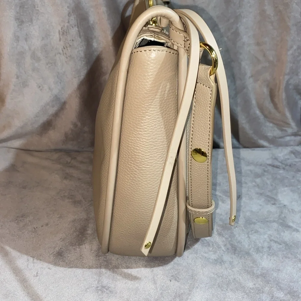 Aallyn Ingrid Marley hobo Biscotti Beige Leather Shoulder Bag